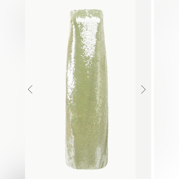 STAUD CASEY DRESS GARDEN GREEN - SIZE 2 NEVER BEEN WORN - NWT - Picture 5 of 7